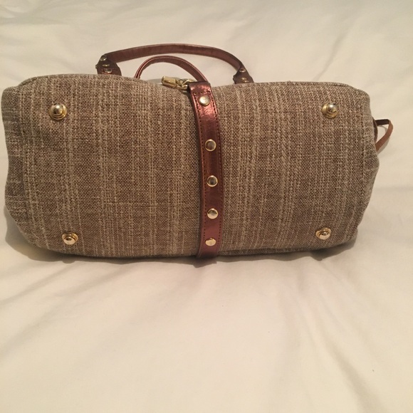 Botkier New York Linen Satchel Bag - Picture 8 of 13